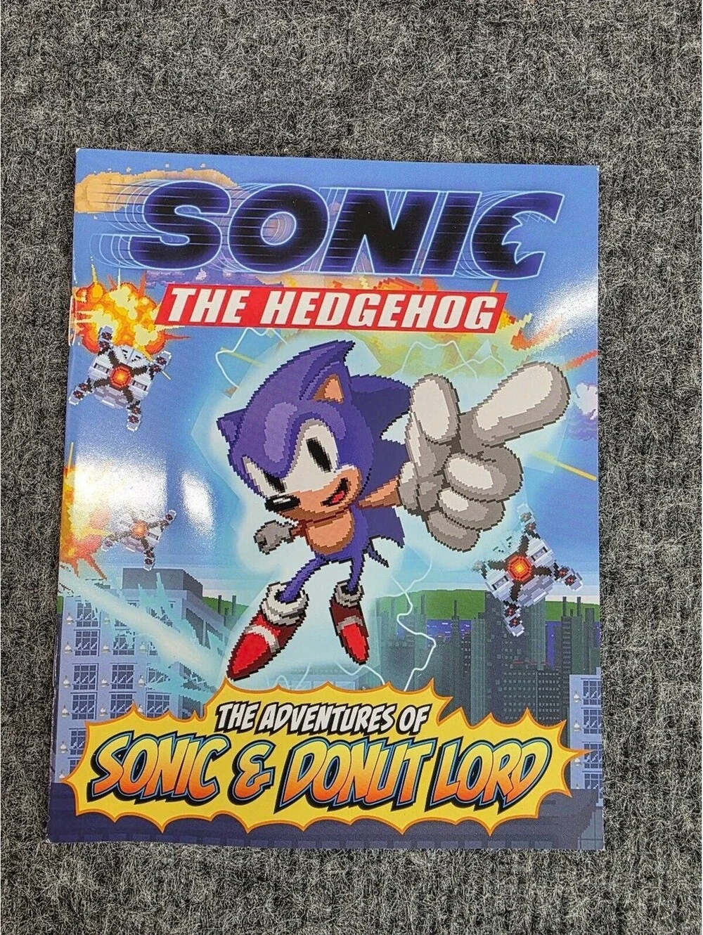 Sonic The Hedgehog Comic Book The Adventures of Sonic & Donut Lord